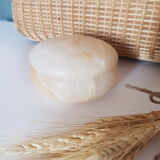 Round stone box