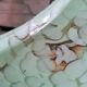 Art deco pendant lamp marbled glass ceiling light