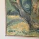 Vintage Oil on Canvas by Swedish artist Anna Munther (1915-2000)