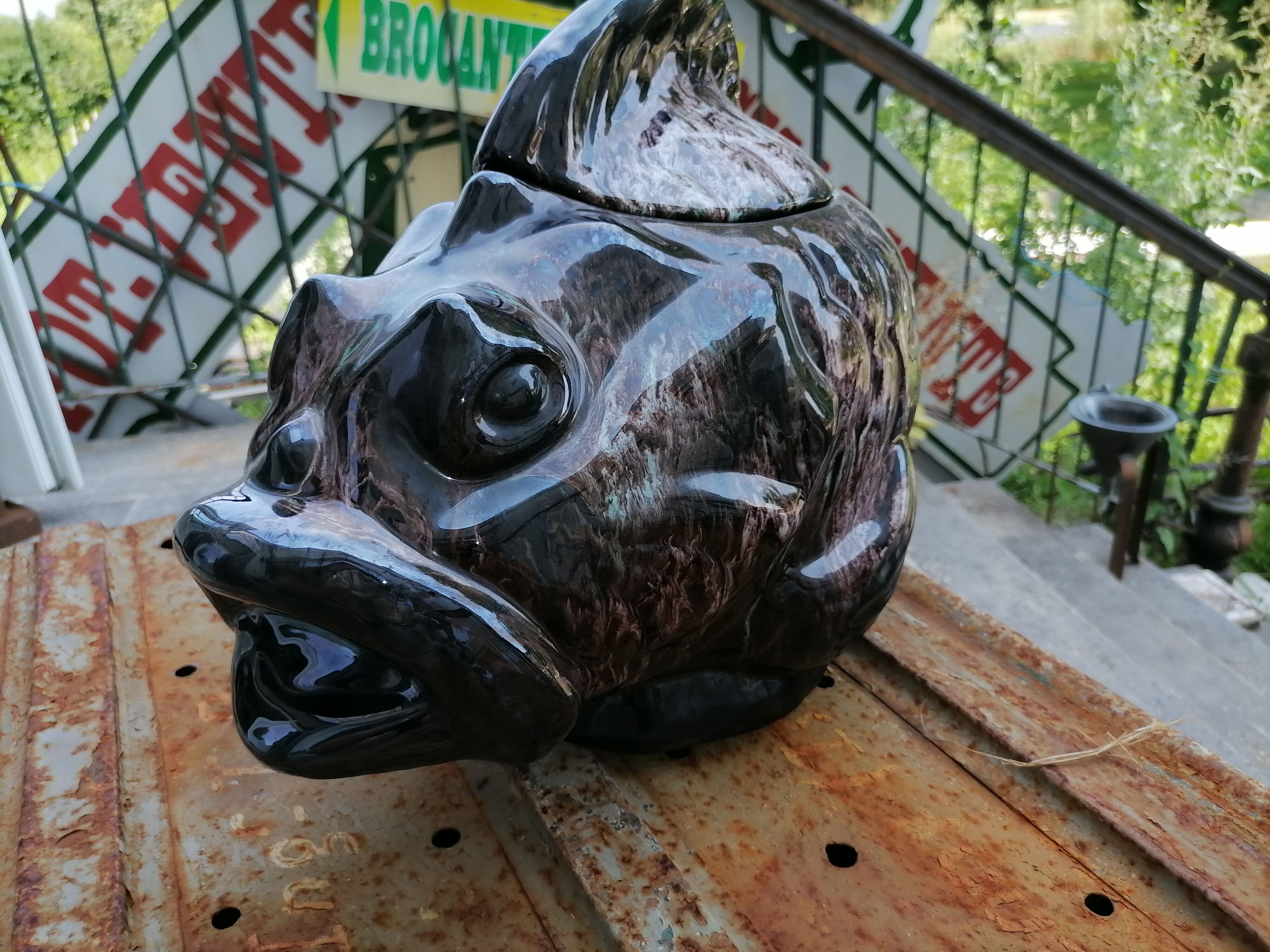 Soupière poisson