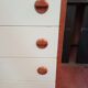 Commode en teck vintage