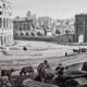 Art photography after Gaspar Van Wittel, "The Coliseum", 60s-70s