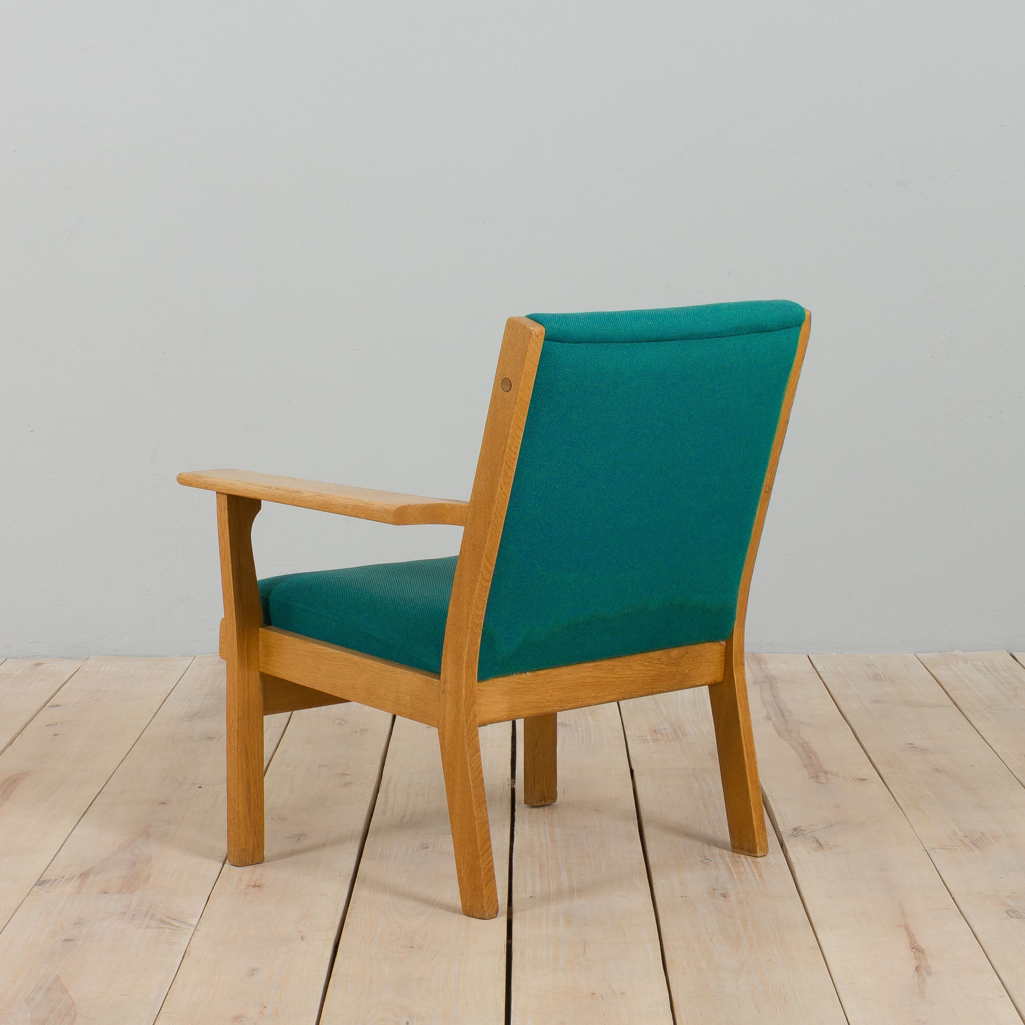 Hans Wegner oak armchair model Ge 181, Getama, Denamrk 1970s