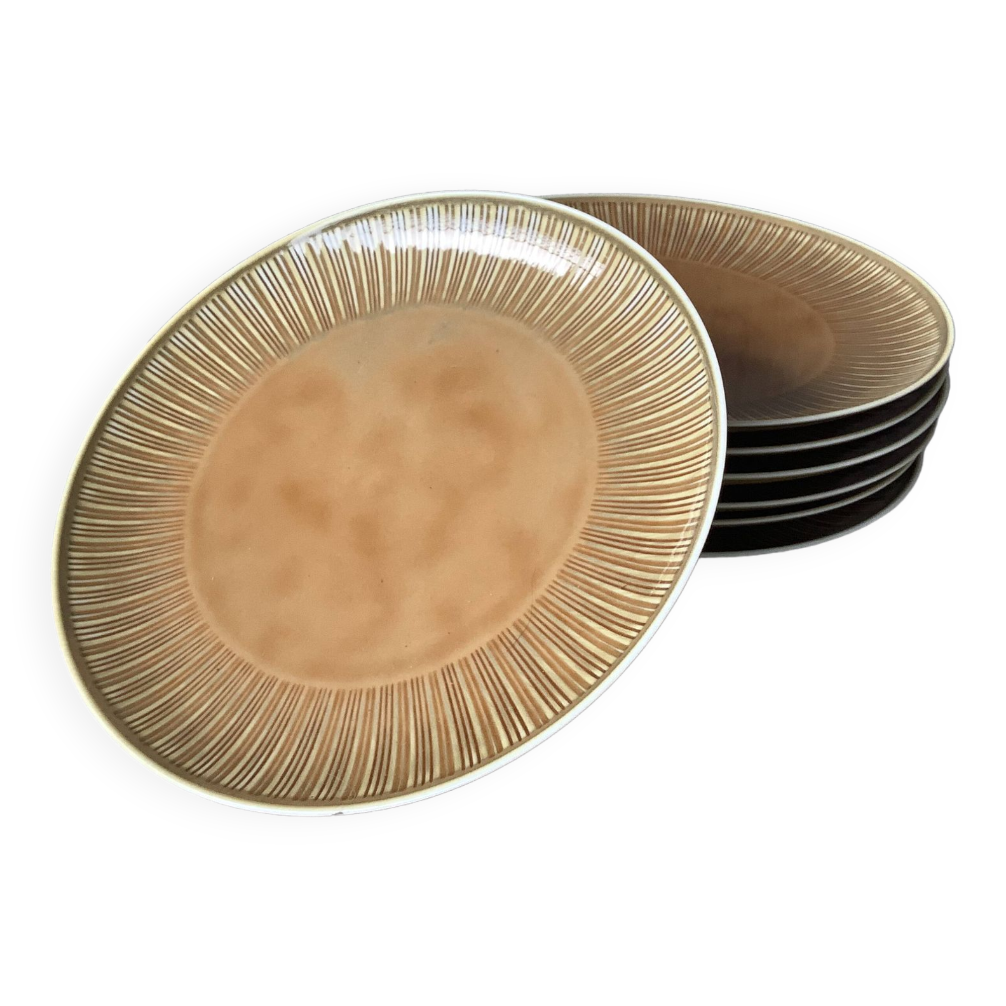 Hutschenreuther Germany plates - contemporary design - 26 cm