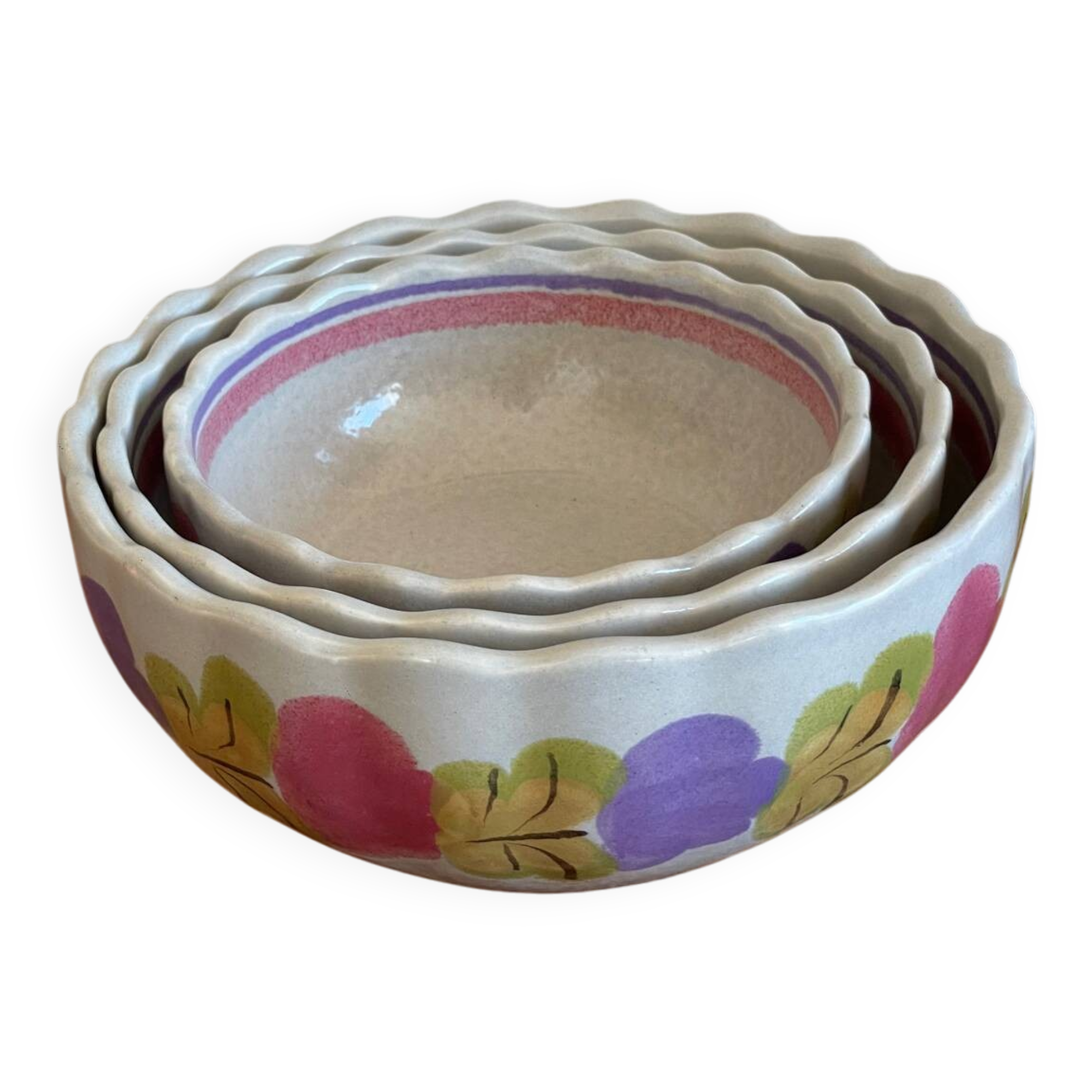 Ninon salad bowl trio Pornic