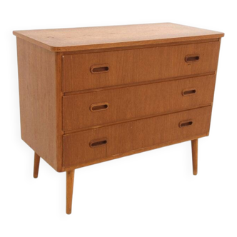 Scandinavian teak chest of drawers, Sweden, 1960