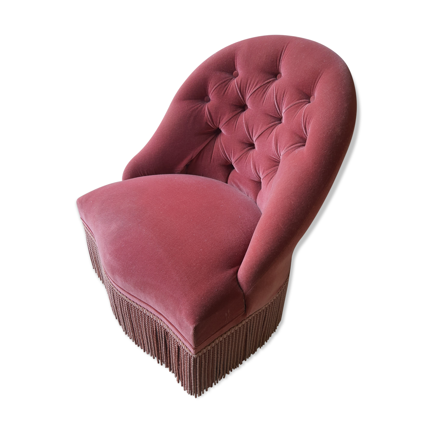 Vintage toad armchair