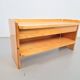 Vintage Pine Storage Bench, France, 1970s