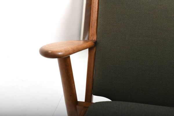 Rare fauteuil Arne Wahl Iversen, modèle 14