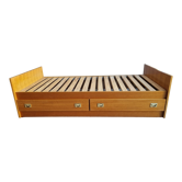 Single bed, daybed, daybed, navy style, Maison Gautier, vintage, 60s