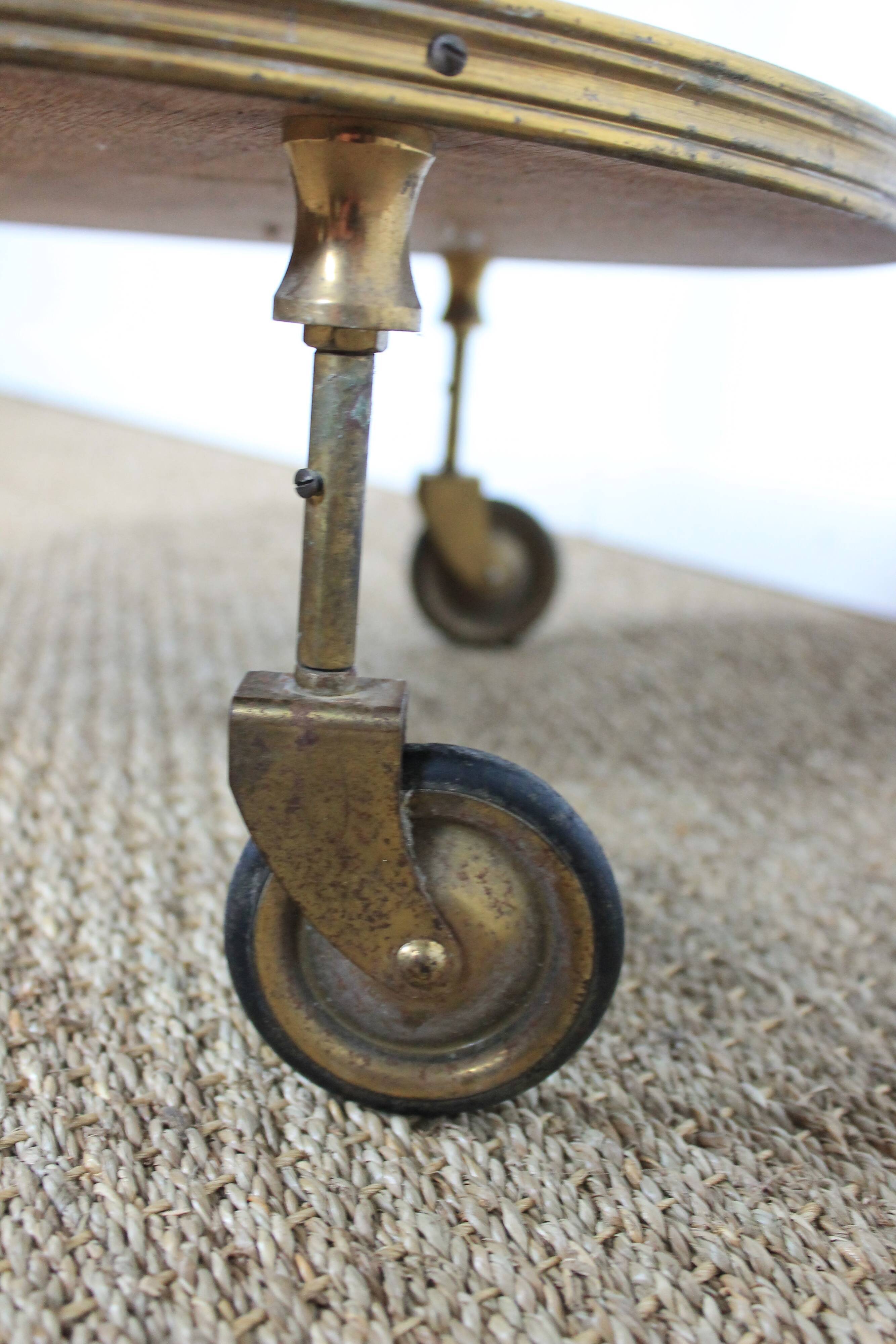 Brass rolling stocking service