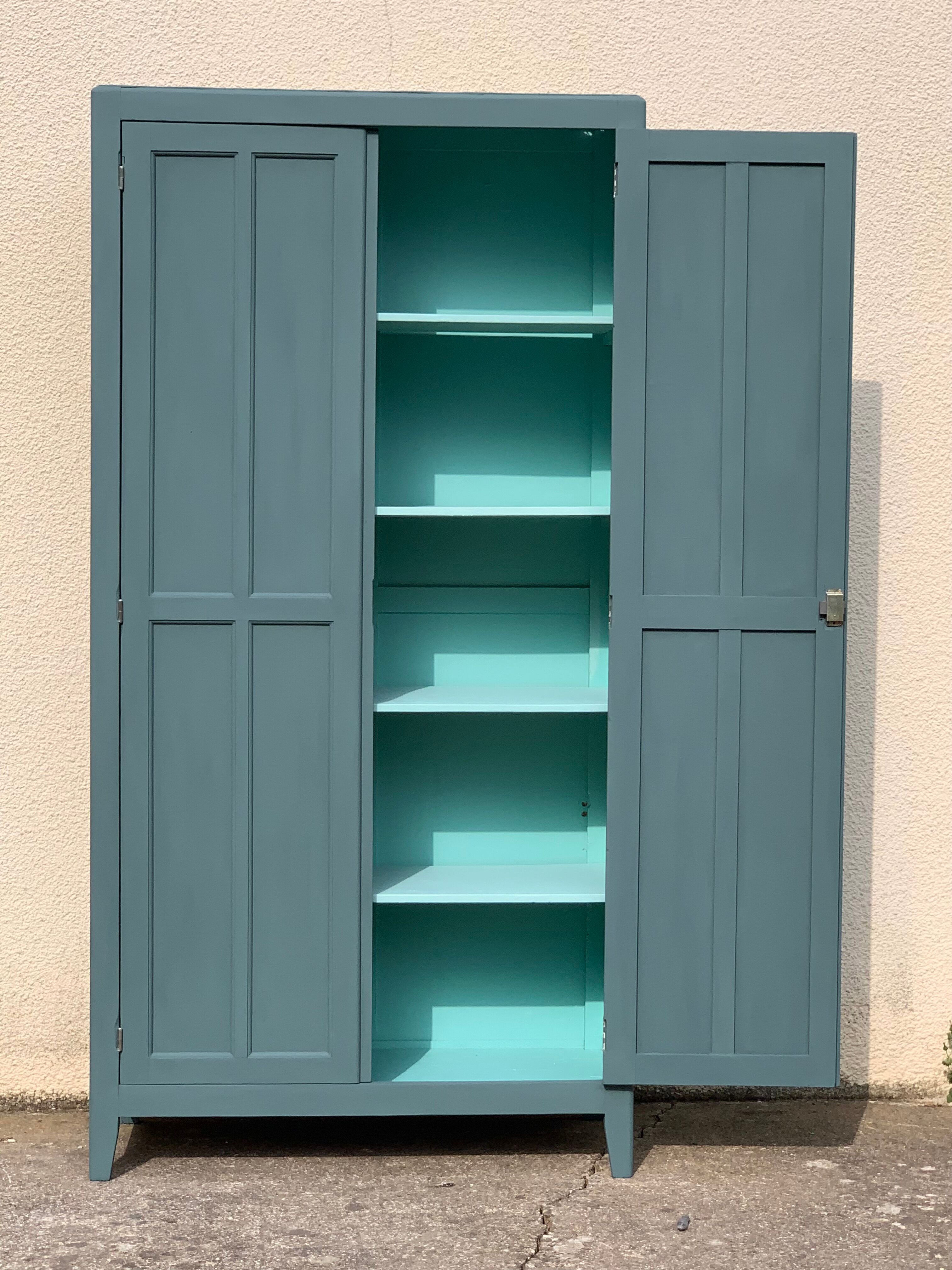 Parisian wardrobe art deco panel 1940