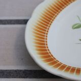 Oval ceramic plate