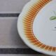 Oval ceramic plate