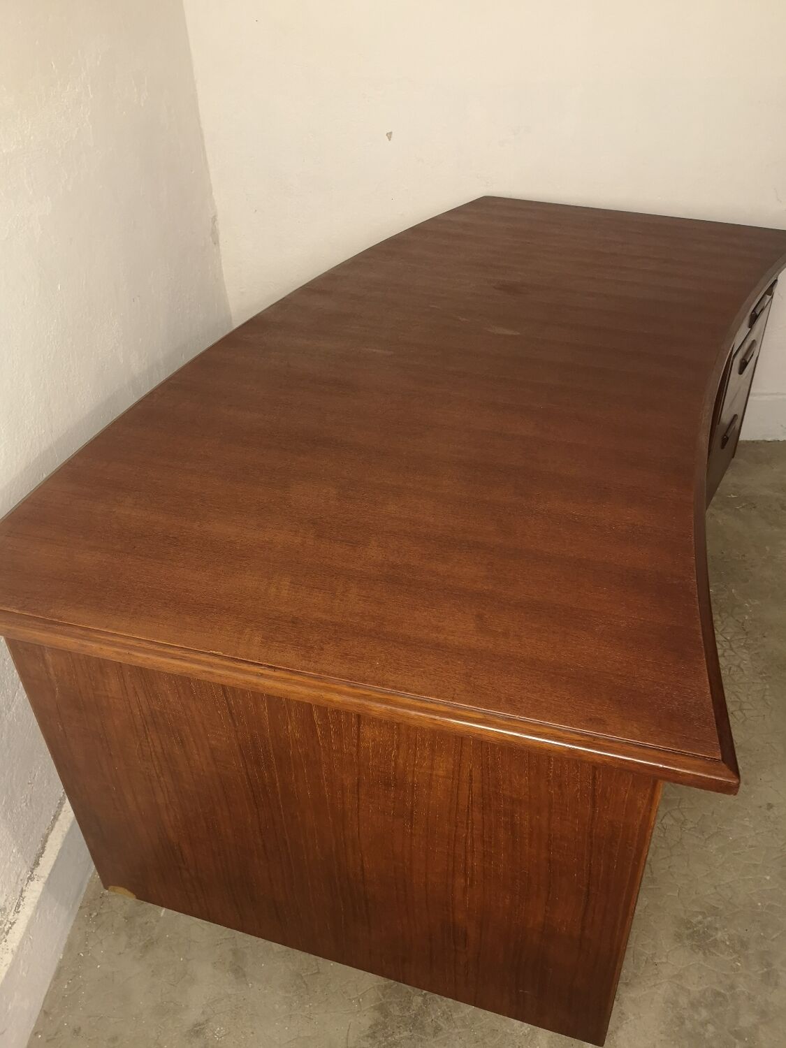 Scandinavian teak desk