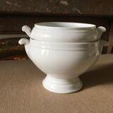 White broth bowl and salad bowl