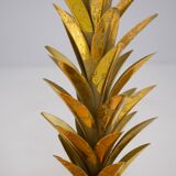 Lampe palmier dorée or