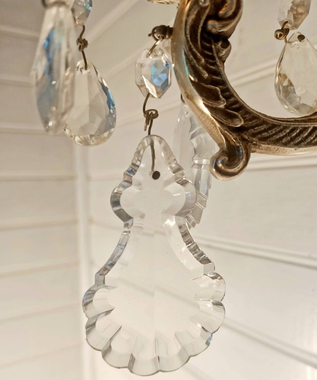 Pair of tassel sconces