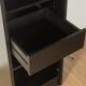 Tambour door cabinet set in the style of Aldo van den Nieuwelaar, vintage