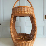 Rattan bar basket