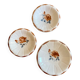 Set of 3 vintage hollow dishes from Digoin