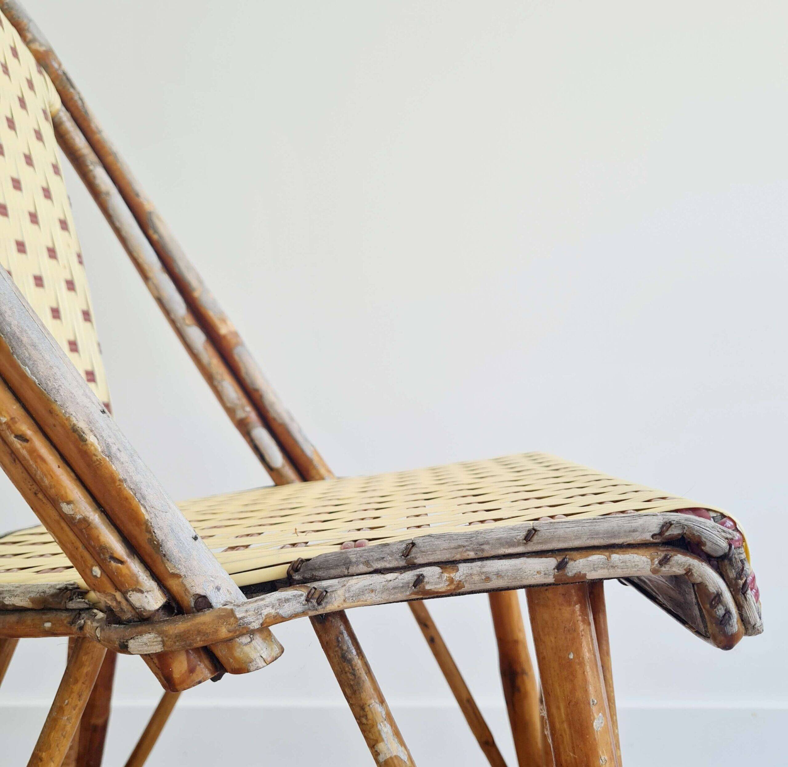 Hardy rattan bistro chairs - antique rattan chairs