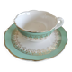 Digoin cup and saucer "true opaque"