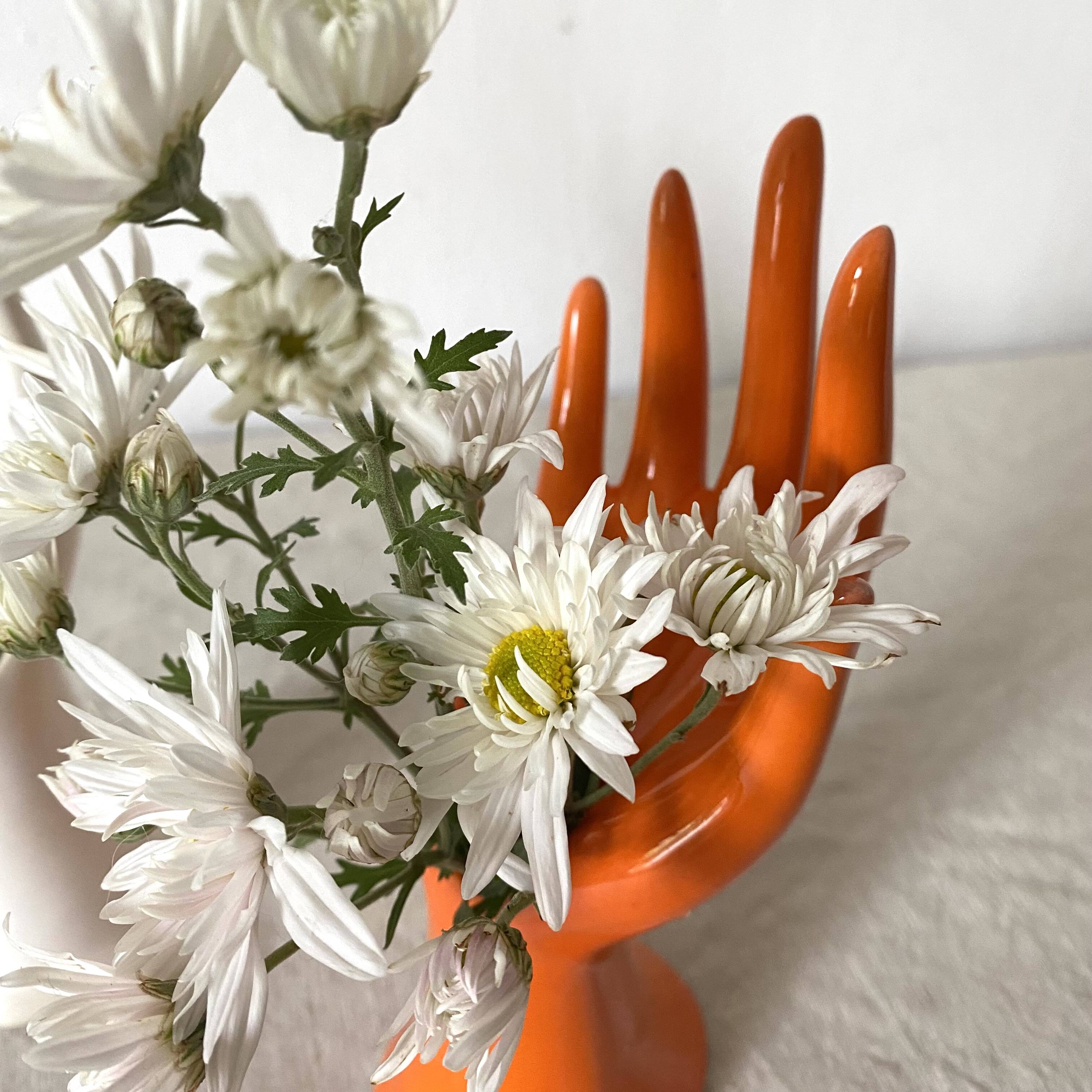 Vintage hand vase, soliflore, ring holder