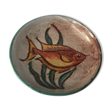 Vallauris decor fish plate