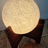 Large vintage table lamp, old light fixture
