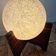 Large vintage table lamp, old light fixture