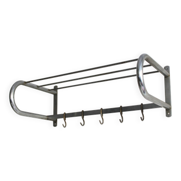 Modernist Tubular Steel Coat Hanger