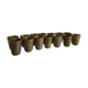 14 gobelets Digoin grès vintage