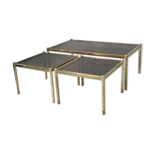 Ensemble de 3 tables basses en