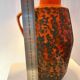 70s Fat Lava lamp with Pop Art shade