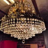 Lustre swarovski en cristal