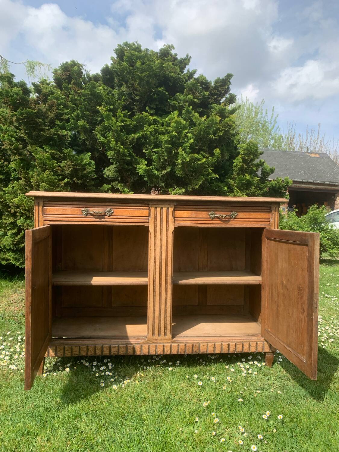Art Deco Oak Sideboard