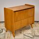 Vintage Bedding Cabinet 1960s Czechoslovakia
