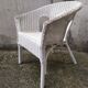 Paire de fauteuils en rotin vintage
