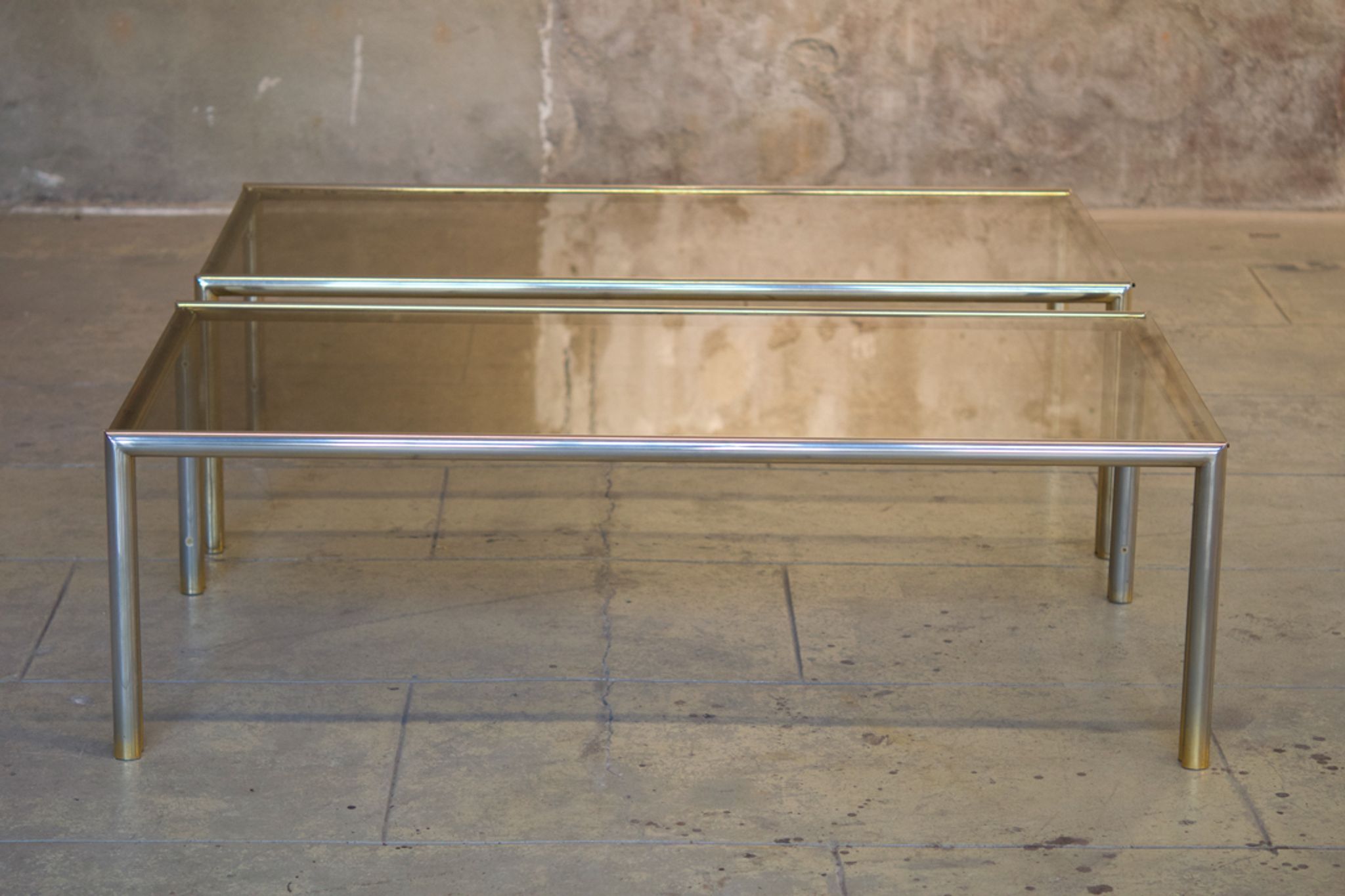 Pair of coffee tables design 1970'