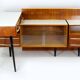 Modular Desks with White Glass Tops by Mojmir Pozar for Up Závody, 1960s