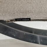 Vintage Danish PK22 Armchairs in Beige Canvas by Poul Kjaerholm, 1990s