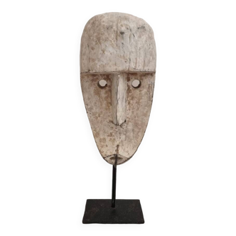 Large Indonesian wooden Timor mask statue