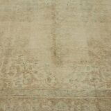 1970s 240 cm x 340 cm beige wool carpet