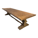 Monastery table in solid oak 350 cm