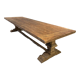 Monastery table in solid oak 350 cm