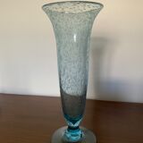 Biot blue vase