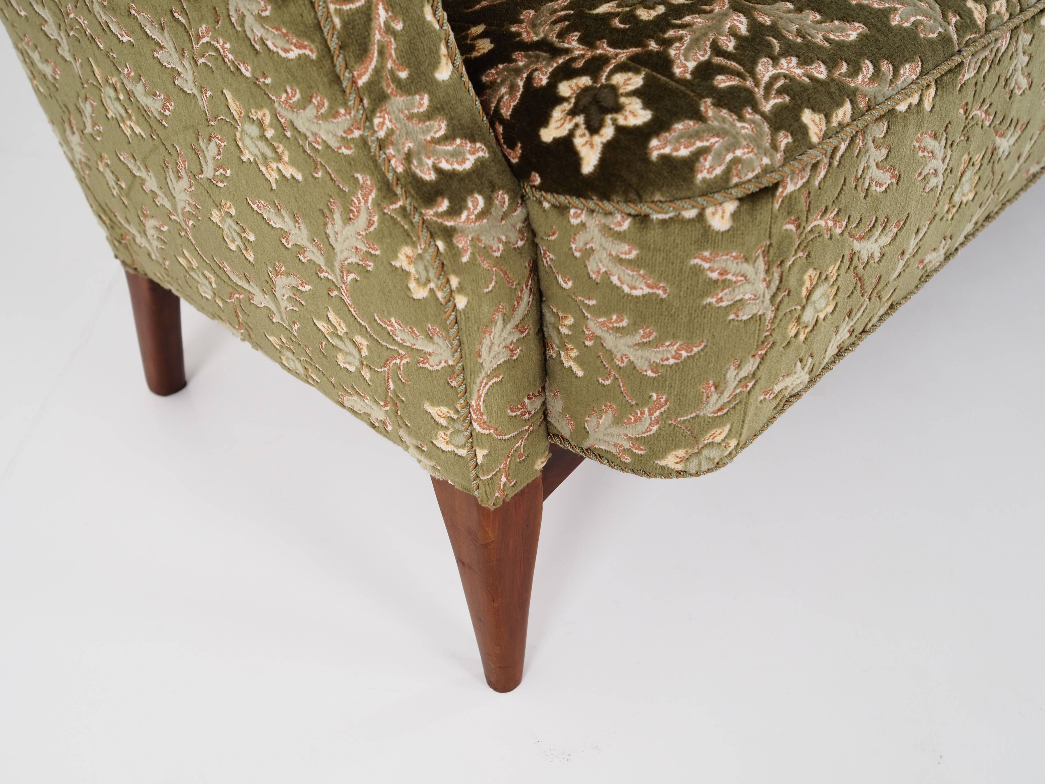 Beech sofa, Danish design, 1960s, manufacturer: Fritz Hansen