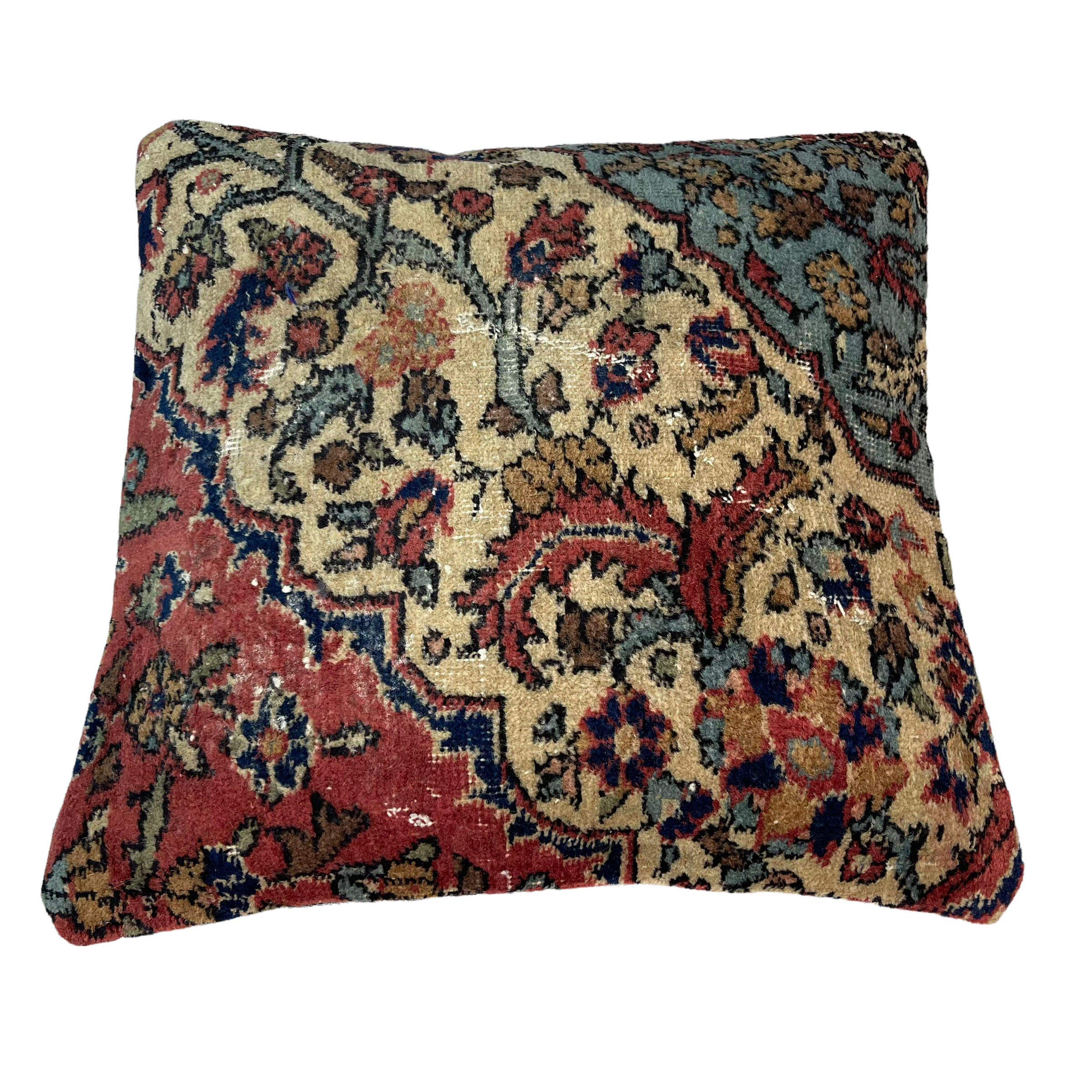Vintage turkish rug cushion cover 45 x 45 cm