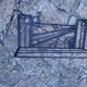 Art Deco wall coat rack